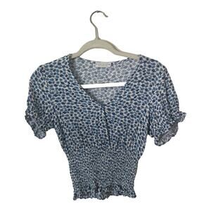 Paper Crane Ditsy Crop Top, size XSmall